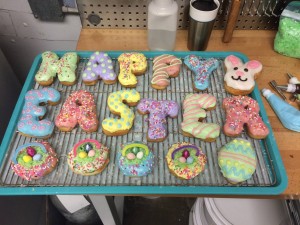 Easter donuts are available by request!