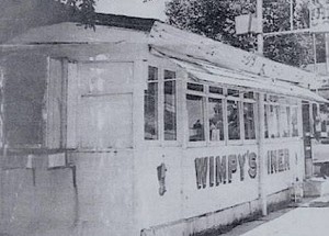 Wimpy's Diner from the outside.