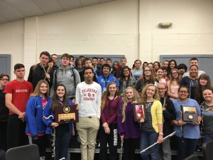 2016 Symphonic OSSAA Sweeps Team