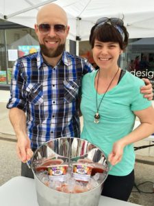 Russell and Meagan Wagner have been perfecting their salsa recipe for over ten years.