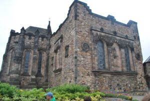 St. Margaret's Chapel inside of Edinburgh Castle is one of the oldest structures on the castle grounds dating to 1130.