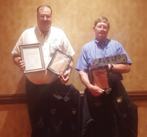 Kevin Holba, Central Tech, Drumright, was awarded OAPT Administrator of the Year and Tyler North, Central Tech, Drumright, was awarded OAPT Mechanic of the Year.