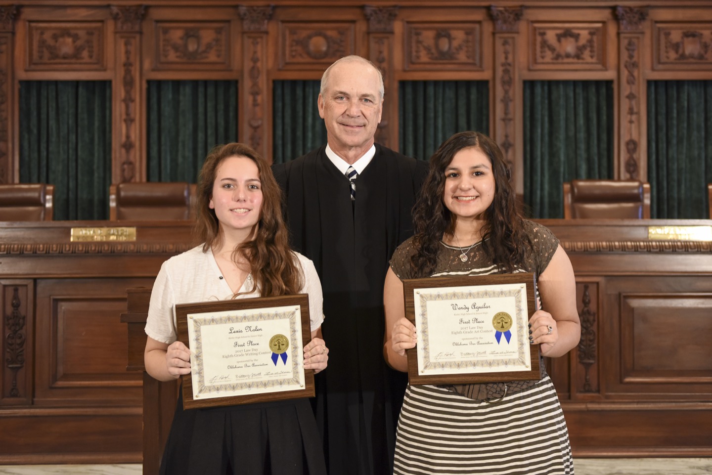 Kiefer Students Place in Statewide Law Day Contest Sapulpa Times