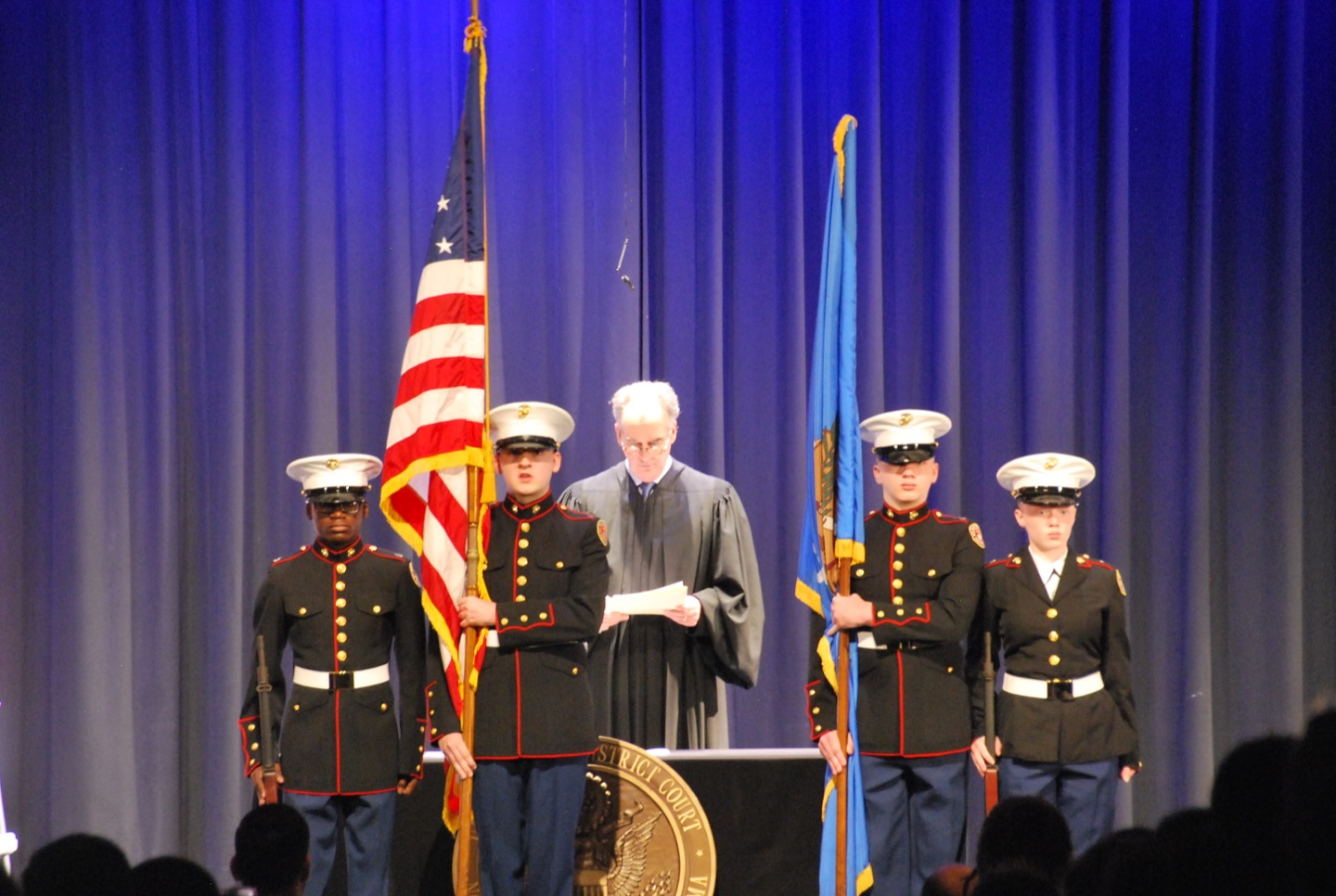 swearing-in-marine-jrotc