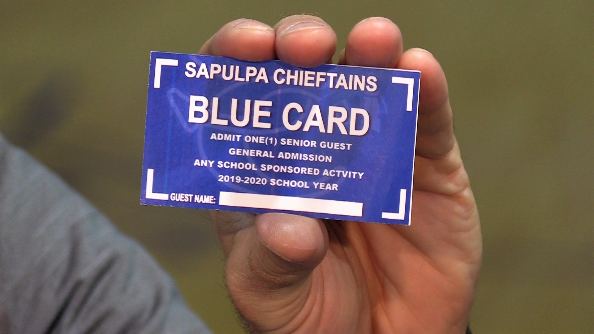 Blue Card introduced for Sapulpa senior citizens – Sapulpa Times