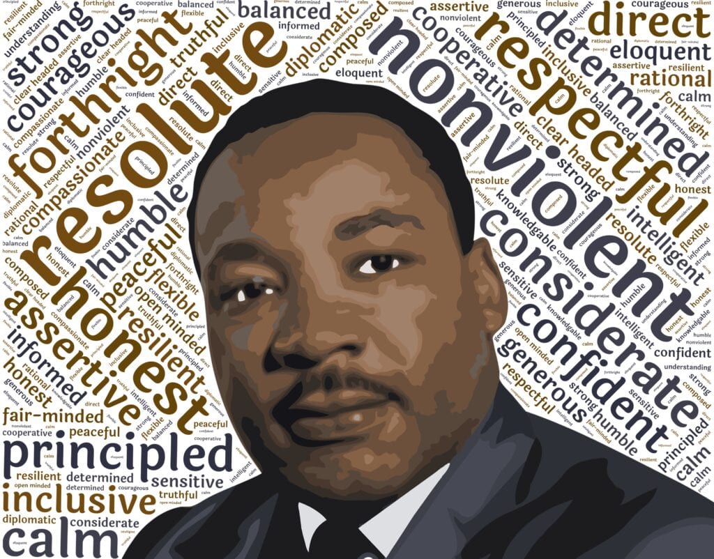 leadership, qualities, martin luther king