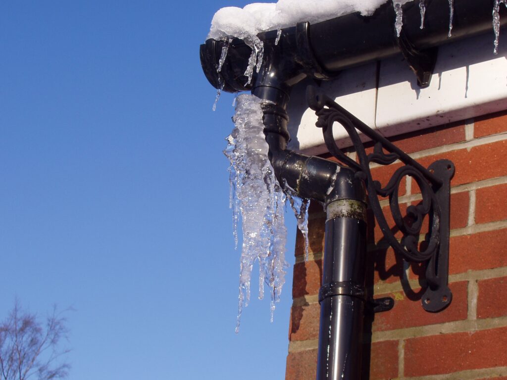 frozen ice, icicle, hard winter