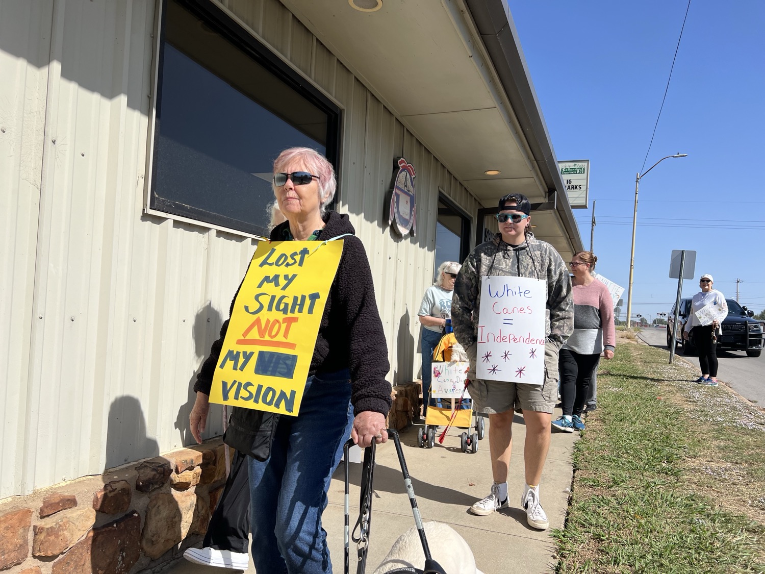 “Lost my sight, not my vision” Sapulpa celebrates White Cane Awareness