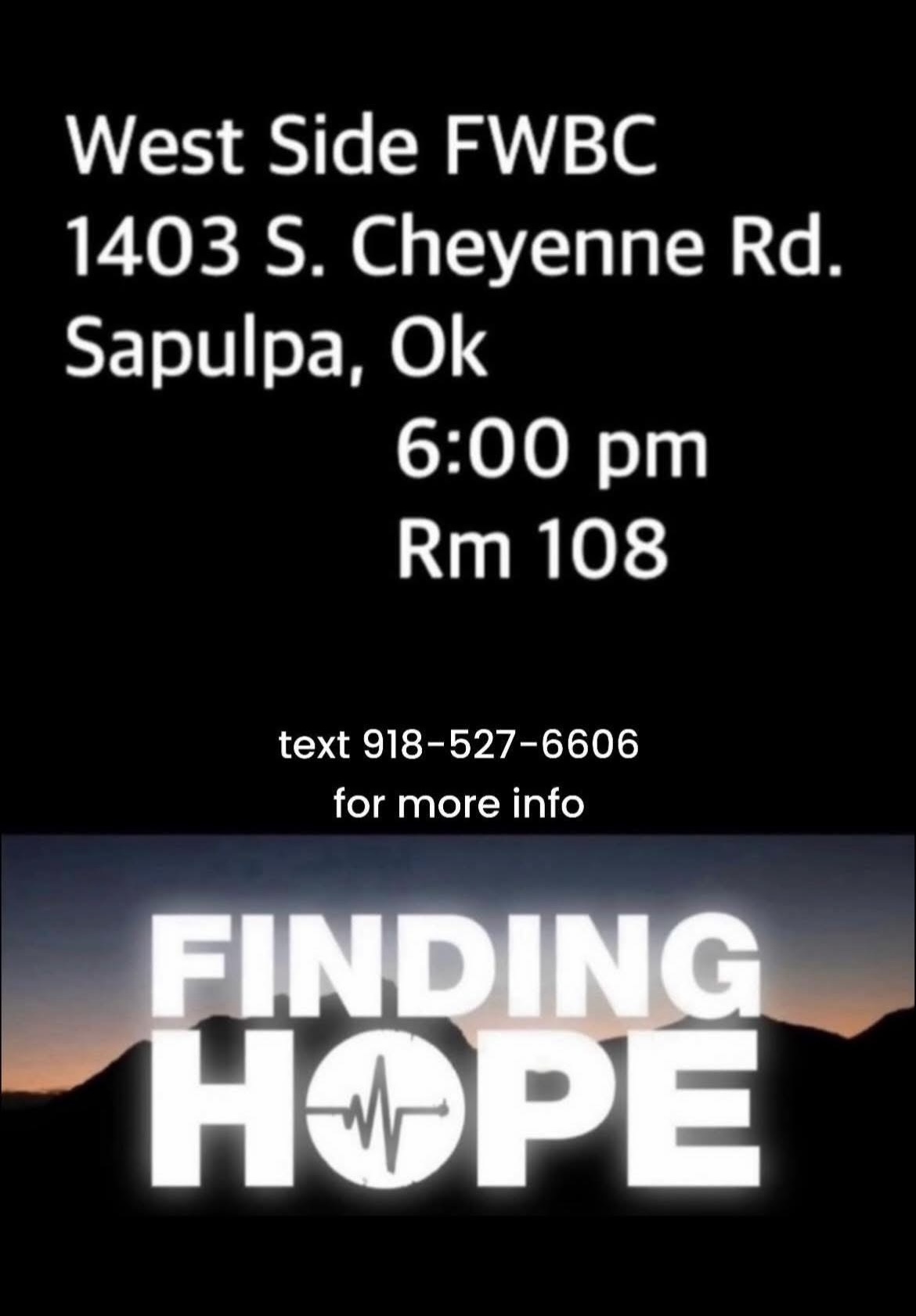 Finding Hope Class