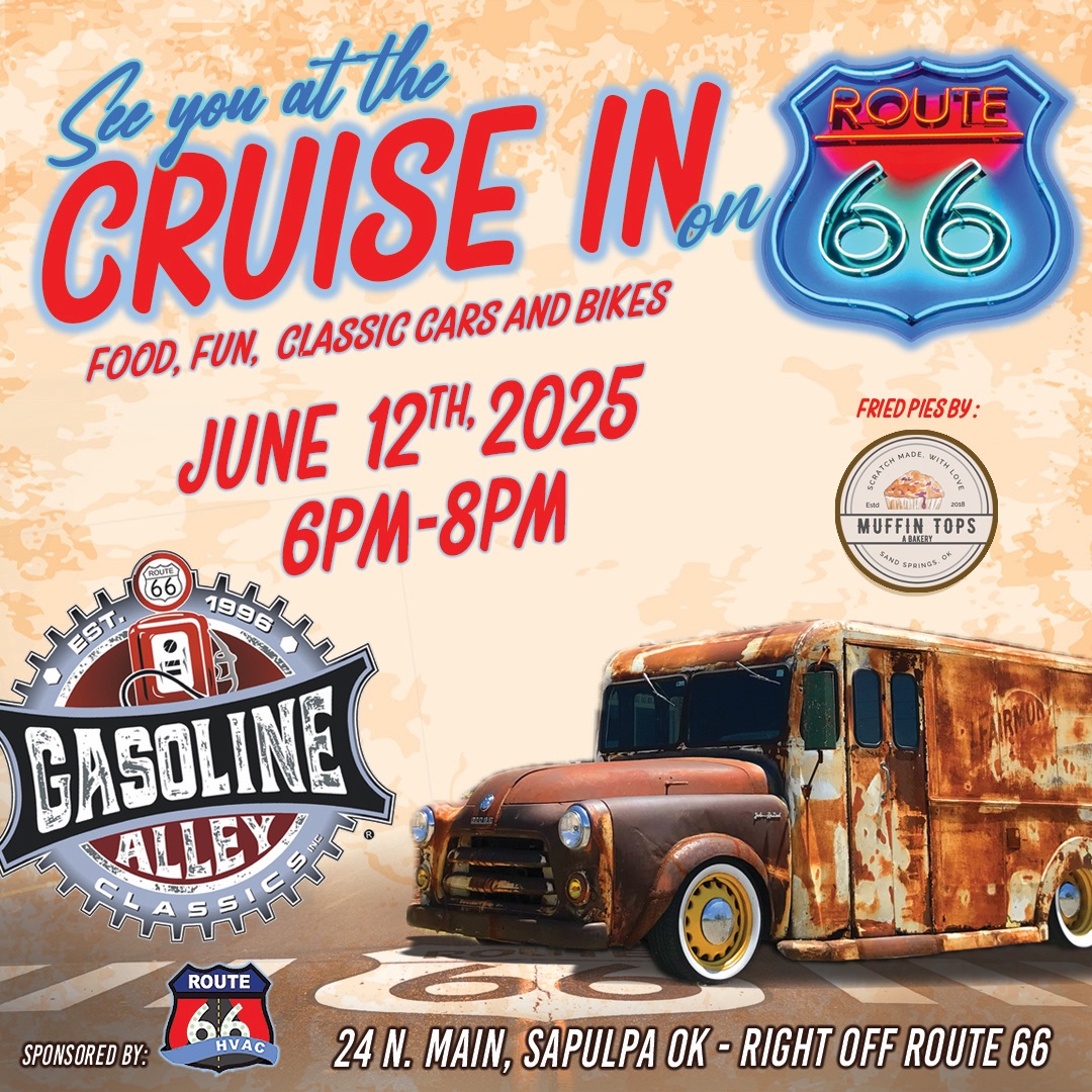Gasoline Alley Classics Cruise In on Route 66