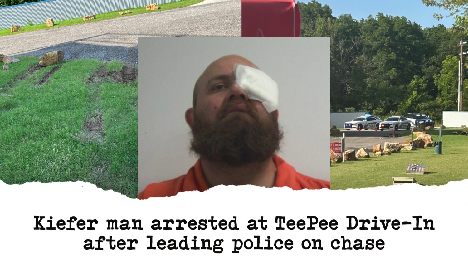 Kiefer man arrested at TeePee Drive-In after leading police on a chase ...