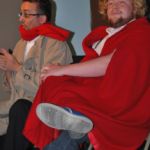 Stephen Ryan and Phillip Coleman play news anchors hosting the Macy's Thanksgiving Day parade in the Sapulpa Community Theatre's production of Every Christmas Story Ever Told ... And Then Some. The show will run Dec. 2-4, 9-11. Show times are 7:30 p.m. Fridays and Saturday, Dec. 3; 2 p.m. Sundays and Saturday, Dec. 10. For reservations, call (918) 227-2169.